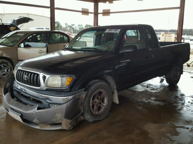 5TEVL52N92Z086768 - 2002 TOYOTA TACOMA XTR BLACK photo 2