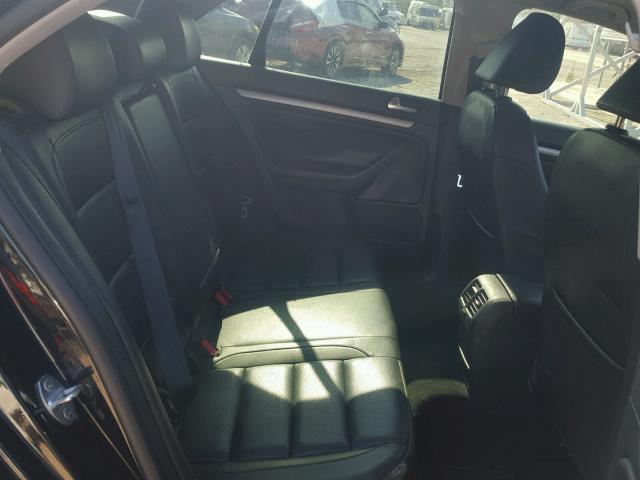 3VWRX7AJ6AM114096 - 2010 VOLKSWAGEN JETTA SE 黑色 照片 6
