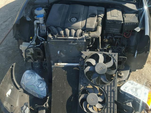 3VWRX7AJ6AM114096 - 2010 VOLKSWAGEN JETTA SE 黑色 照片 7