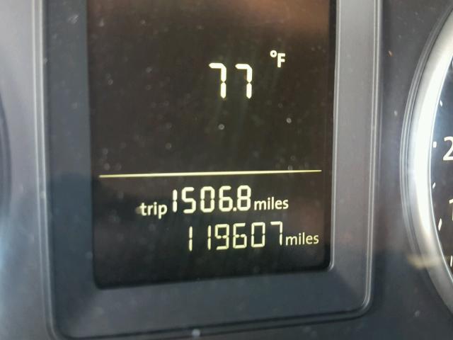 3VWRX7AJ6AM114096 - 2010 VOLKSWAGEN JETTA SE 黑色 照片 8