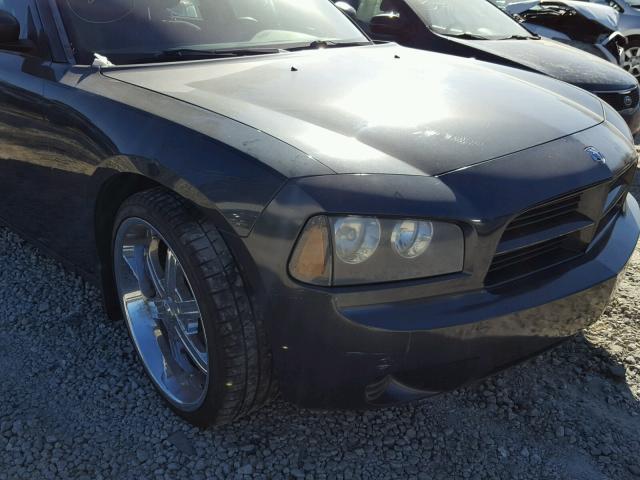 2B3KA43RX7H758913 - 2007 DODGE CHARGER SE GRAY photo 9