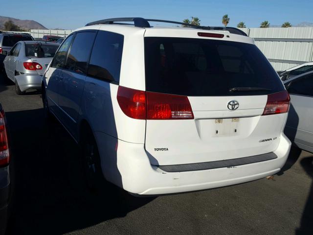 5TDZA23C94S137883 - 2004 TOYOTA SIENNA CE WHITE photo 3