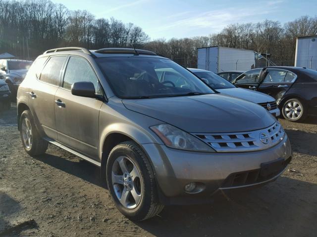 JN8AZ08W84W307989 - 2004 NISSAN MURANO SL BEIGE photo 1