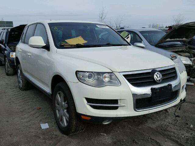 WVGBE67L59D012210 - 2009 VOLKSWAGEN TOUAREG 2 WHITE photo 1