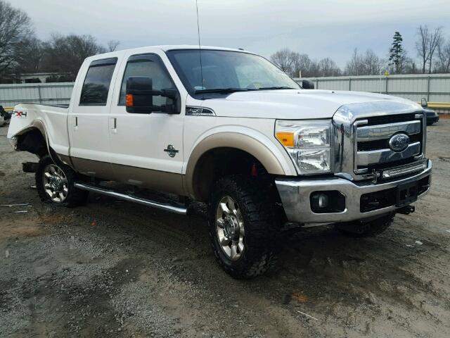 1FT7W2BT4BEA21701 - 2011 FORD F250 SUPER TWO TONE photo 1