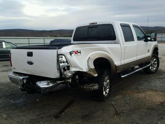 1FT7W2BT4BEA21701 - 2011 FORD F250 SUPER TWO TONE photo 4