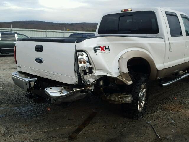 1FT7W2BT4BEA21701 - 2011 FORD F250 SUPER TWO TONE photo 9