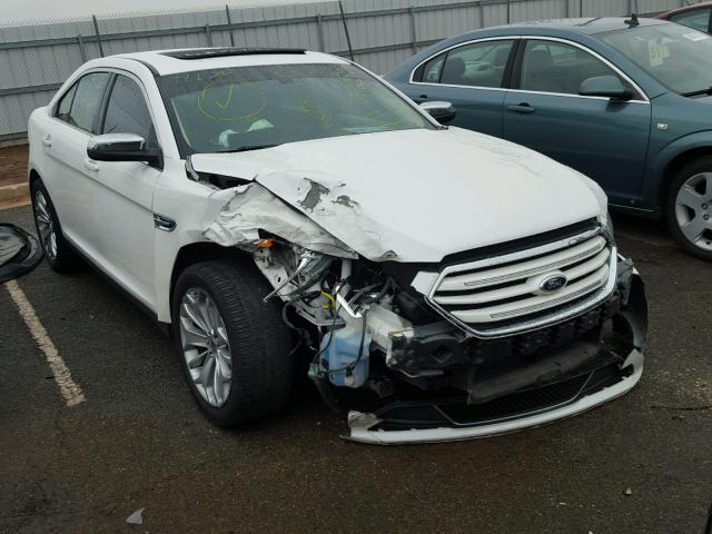 1FAHP2F81DG208706 - 2013 FORD TAURUS LIM WHITE photo 9