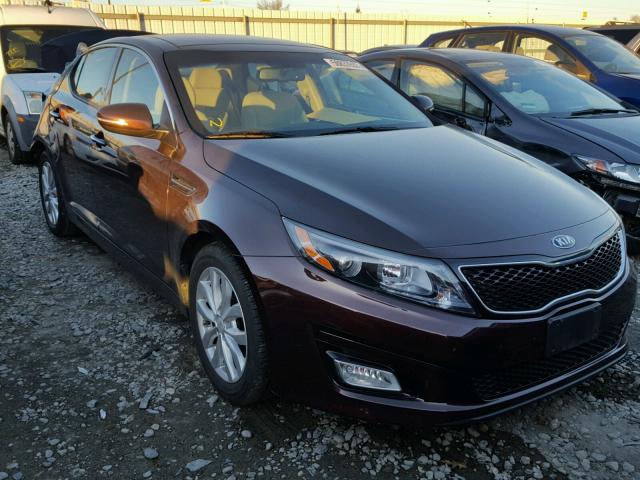 5XXGN4A78FG433432 - 2015 KIA OPTIMA EX MAROON photo 1