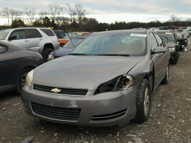 2G1WT58K869212687 - 2006 CHEVROLET IMPALA LT GRAY photo 2