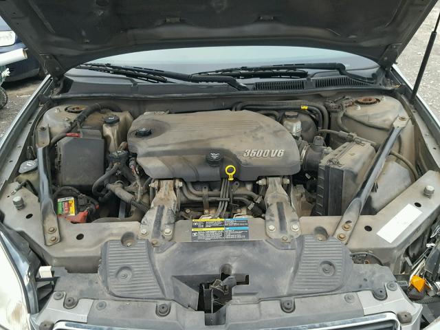 2G1WT58K869212687 - 2006 CHEVROLET IMPALA LT GRAY photo 7