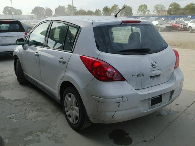 3N1BC1CPXBL448740 - 2011 NISSAN VERSA S WHITE photo 3