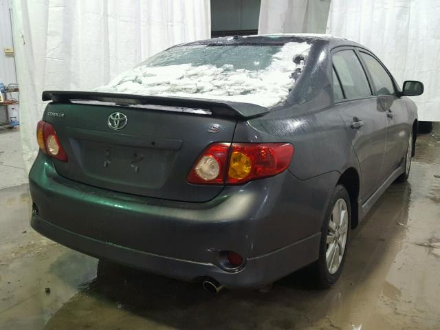 2T1BU4EE8AC263613 - 2010 TOYOTA COROLLA BA GRAY photo 4