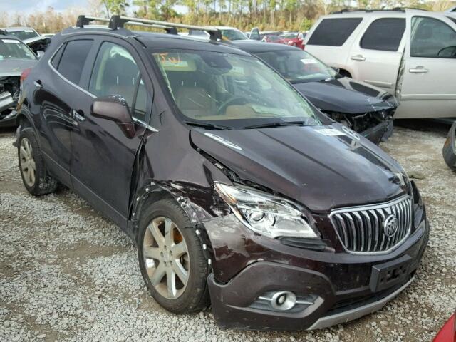 KL4CJDSB9DB098224 - 2013 BUICK ENCORE PRE BROWN photo 1