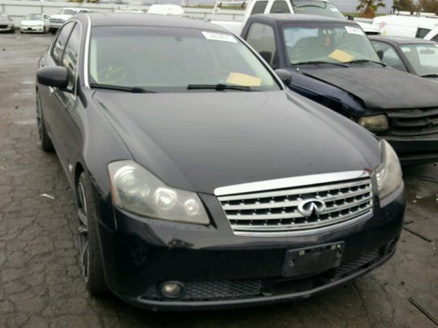 JNKBY01E67M402151 - 2007 INFINITI M45 BASE BLACK photo 1