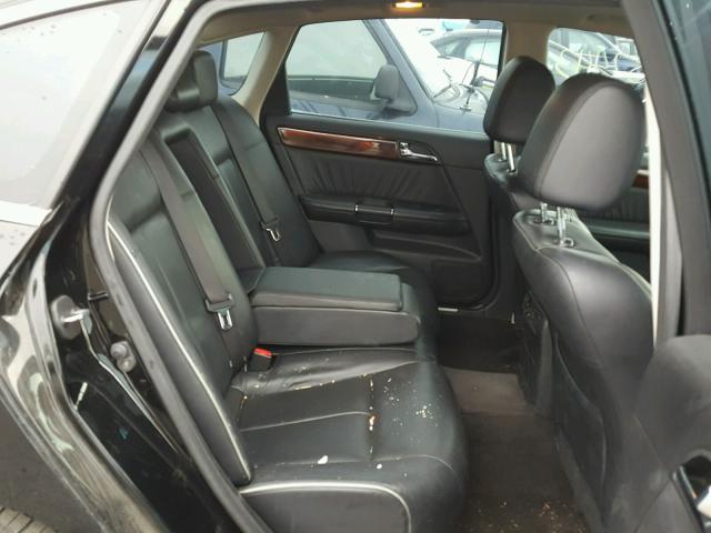 JNKBY01E67M402151 - 2007 INFINITI M45 BASE BLACK photo 6