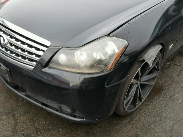 JNKBY01E67M402151 - 2007 INFINITI M45 BASE BLACK photo 9