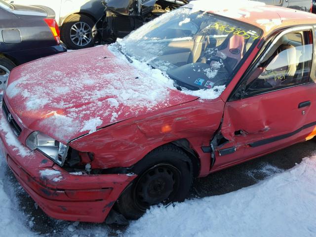 JT2EL56E6S7024660 - 1995 TOYOTA TERCEL DX RED photo 9