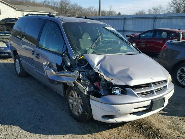 1B4GP54R2TB124437 - 1996 DODGE GRAND CARA GRAY photo 1