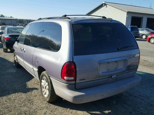 1B4GP54R2TB124437 - 1996 DODGE GRAND CARA GRAY photo 3