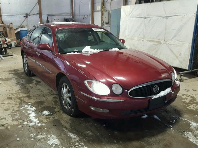 2G4WD582861172643 - 2006 BUICK LACROSSE C MAROON photo 1