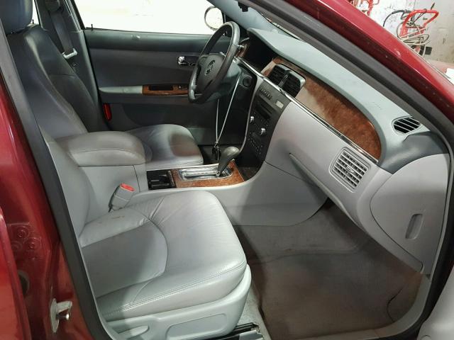 2G4WD582861172643 - 2006 BUICK LACROSSE C MAROON photo 5