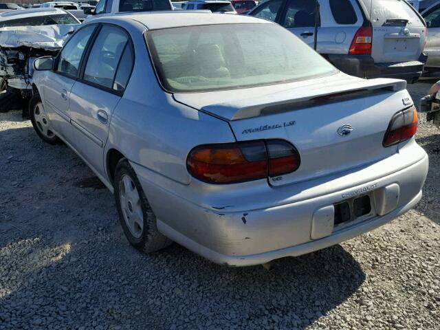 1G1NE52J316270549 - 2001 CHEVROLET MALIBU LS GRAY photo 3