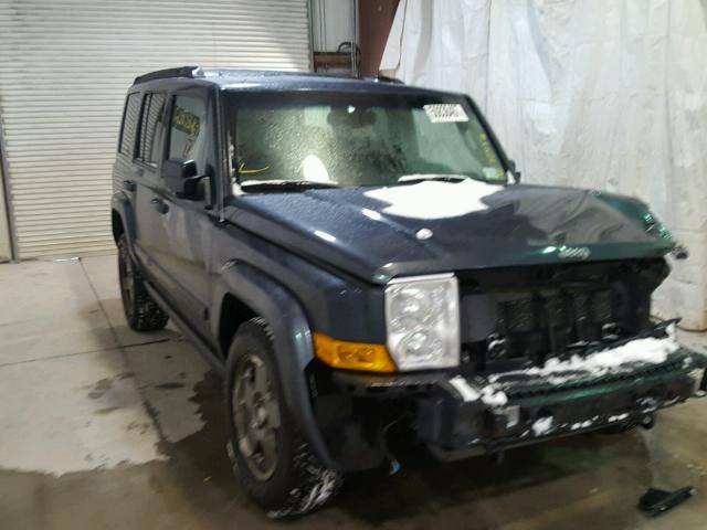 1J8HG48P17C676207 - 2007 JEEP COMMANDER BLUE photo 1