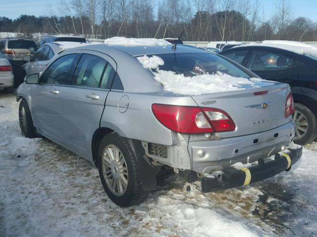 1C3LC46K97N512233 - 2007 CHRYSLER SEBRING SILVER photo 3