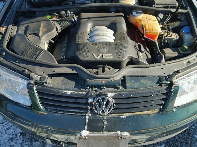 WVWMD63B3XE361404 - 1999 VOLKSWAGEN PASSAT GLS GREEN photo 7