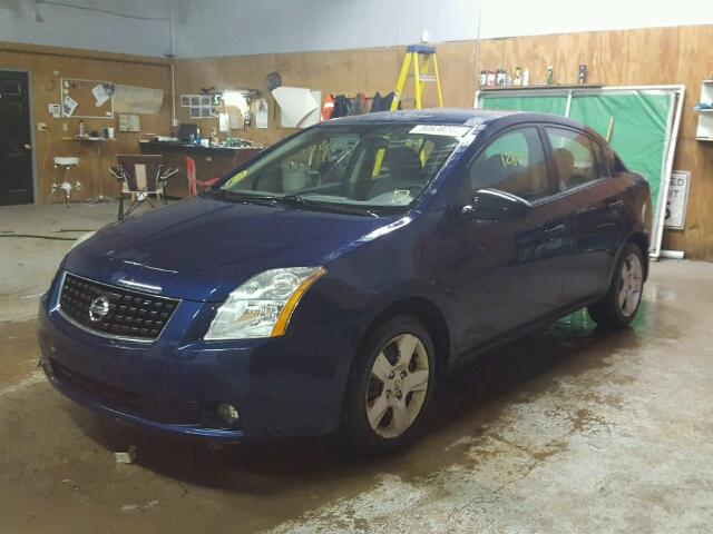 3N1AB61E58L664694 - 2008 NISSAN SENTRA 2.0 BLUE photo 2