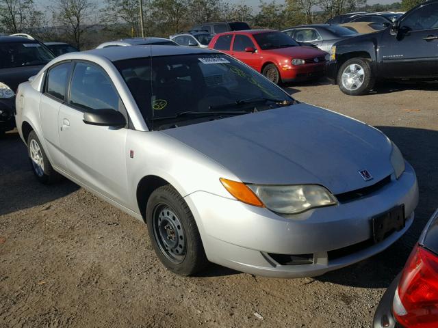 1G8AN12F53Z176050 - 2003 SATURN ION LEVEL SILVER photo 1