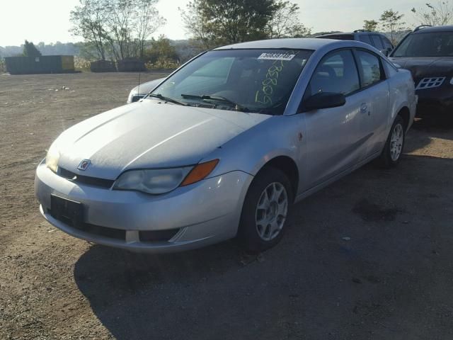 1G8AN12F53Z176050 - 2003 SATURN ION LEVEL SILVER photo 2