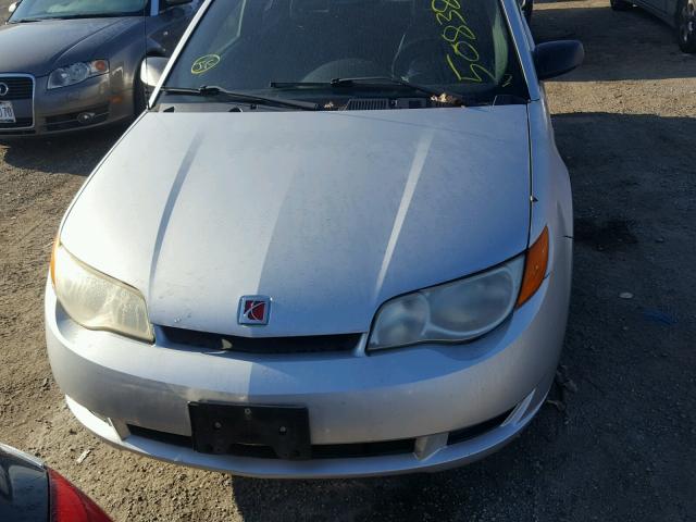 1G8AN12F53Z176050 - 2003 SATURN ION LEVEL SILVER photo 7