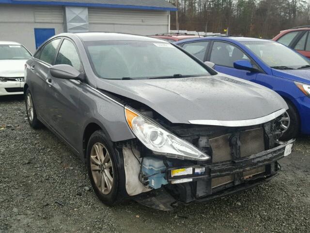 5NPEB4AC8CH454326 - 2012 HYUNDAI SONATA GLS GRAY photo 1