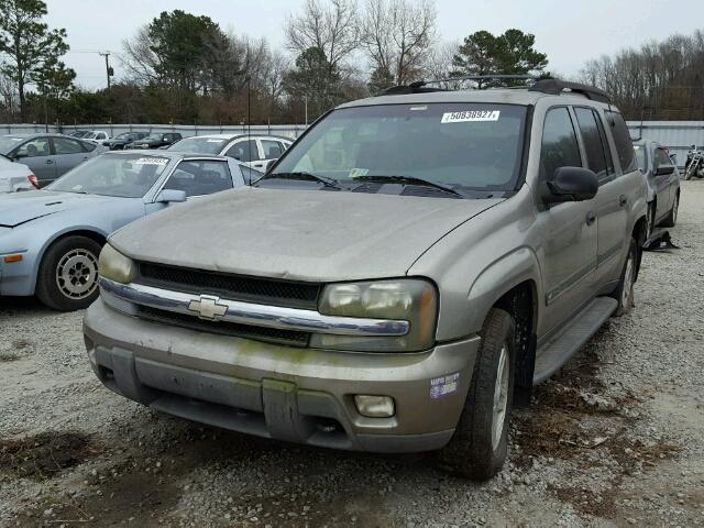 1GNET16S226121843 - 2002 CHEVROLET TRAILBLAZE TAN photo 2