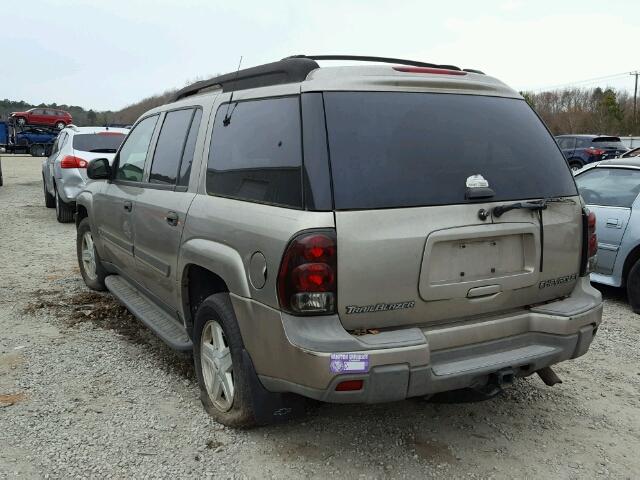 1GNET16S226121843 - 2002 CHEVROLET TRAILBLAZE TAN photo 3