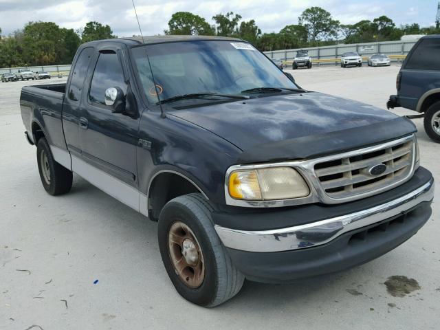 1FTZX1723YNA30673 - 2000 FORD F150 BLUE photo 1