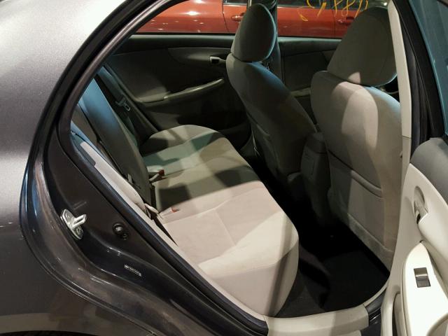2T1BU4EE7AC497466 - 2010 TOYOTA COROLLA BA GRAY photo 6