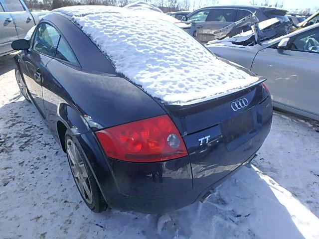 TRUWT28NX41023062 - 2004 AUDI TT QUATTRO BLUE photo 3