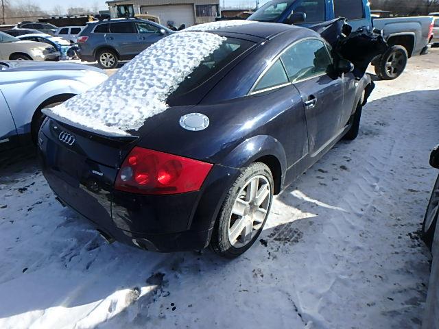 TRUWT28NX41023062 - 2004 AUDI TT QUATTRO BLUE photo 4