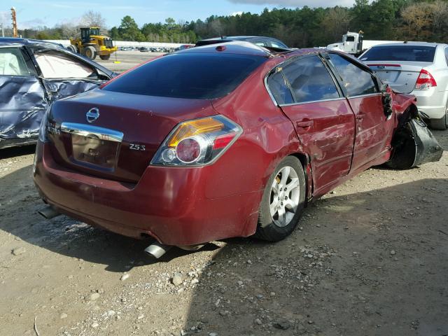 1N4AL2AP6AN500435 - 2010 NISSAN ALTIMA BAS BURGUNDY photo 4