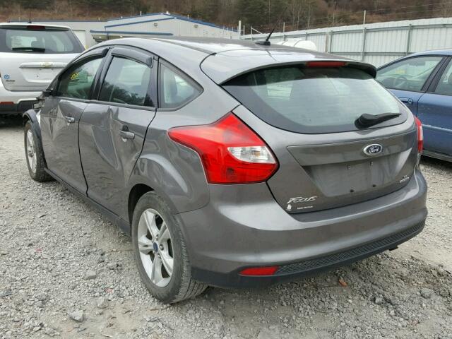 1FADP3K24EL450114 - 2014 FORD FOCUS SE SILVER photo 3