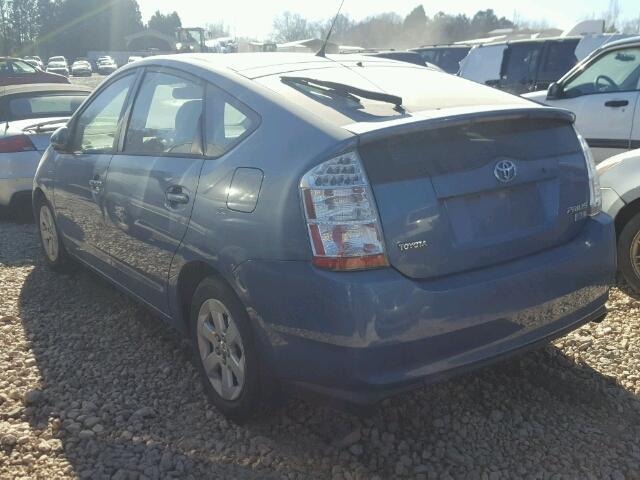 JTDKB20U863172110 - 2006 TOYOTA PRIUS BLUE photo 3