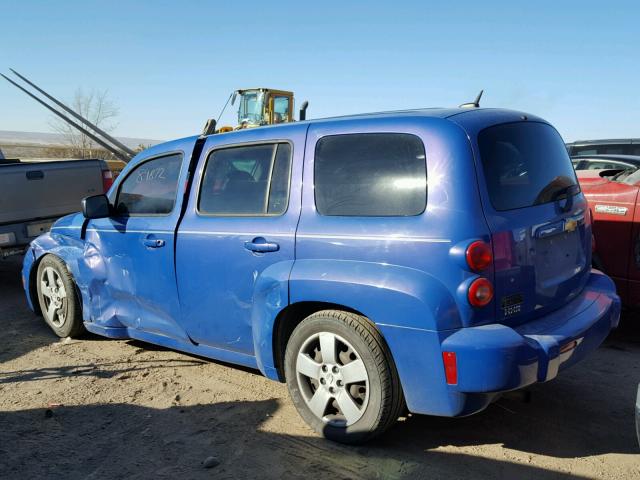 3GNDA13D98S570142 - 2008 CHEVROLET HHR LS BLUE photo 3