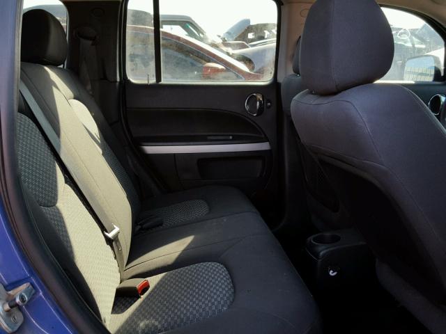 3GNDA13D98S570142 - 2008 CHEVROLET HHR LS BLUE photo 6