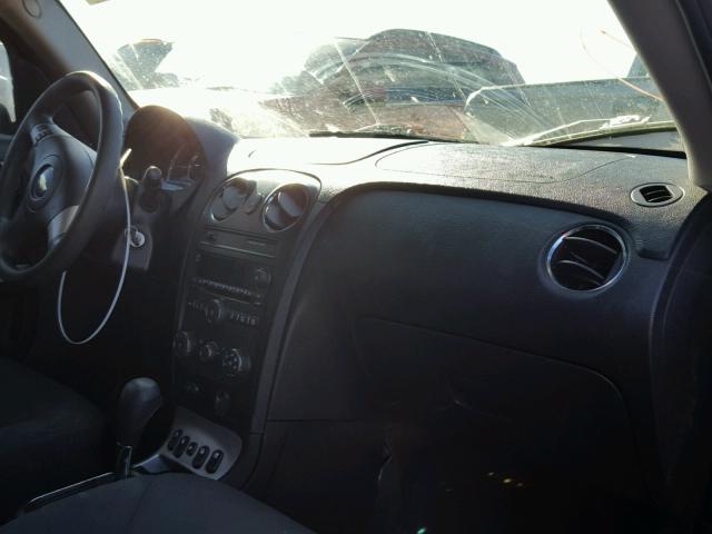 3GNDA13D98S570142 - 2008 CHEVROLET HHR LS BLUE photo 9