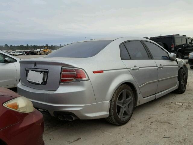 19UUA66206A048922 - 2006 ACURA 3.2TL SILVER photo 4