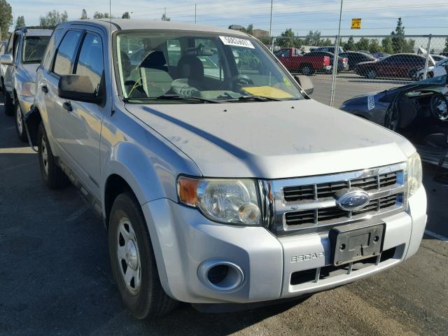 1FMCU02Z78KC69430 - 2008 FORD ESCAPE XLS SILVER photo 1