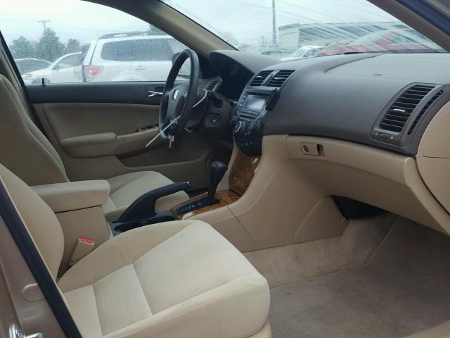 1HGCM56785A023869 - 2005 HONDA ACCORD EX GOLD photo 5